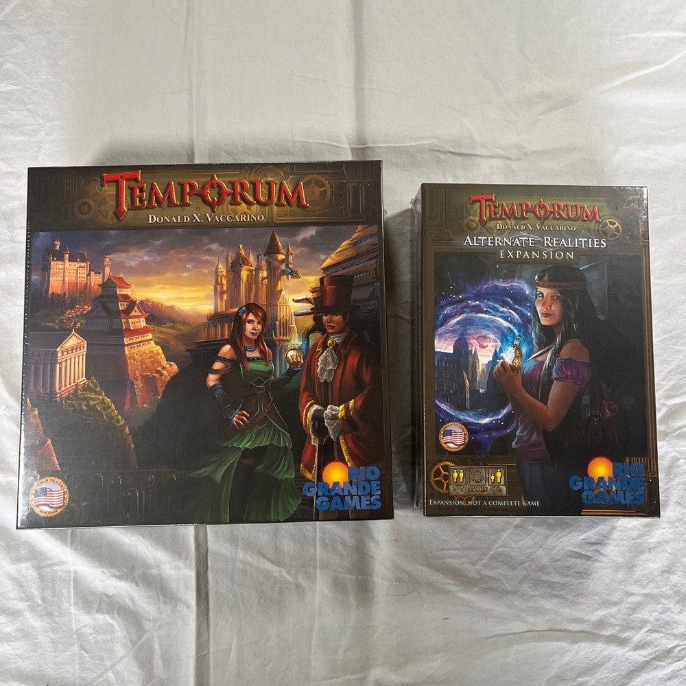 Temporum Strategy Board Game & Alternate Realities Expansion Rio Grande Games